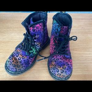 🌈 Dr.Marten multicolored ankle boots